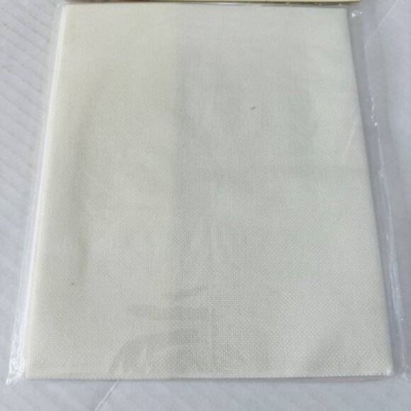 VTG NEW Zweigart Evenweave Fabric 1 Pce 18”x18” Cotton Cross Stitch Rose Pattern - Picture 6 of 6